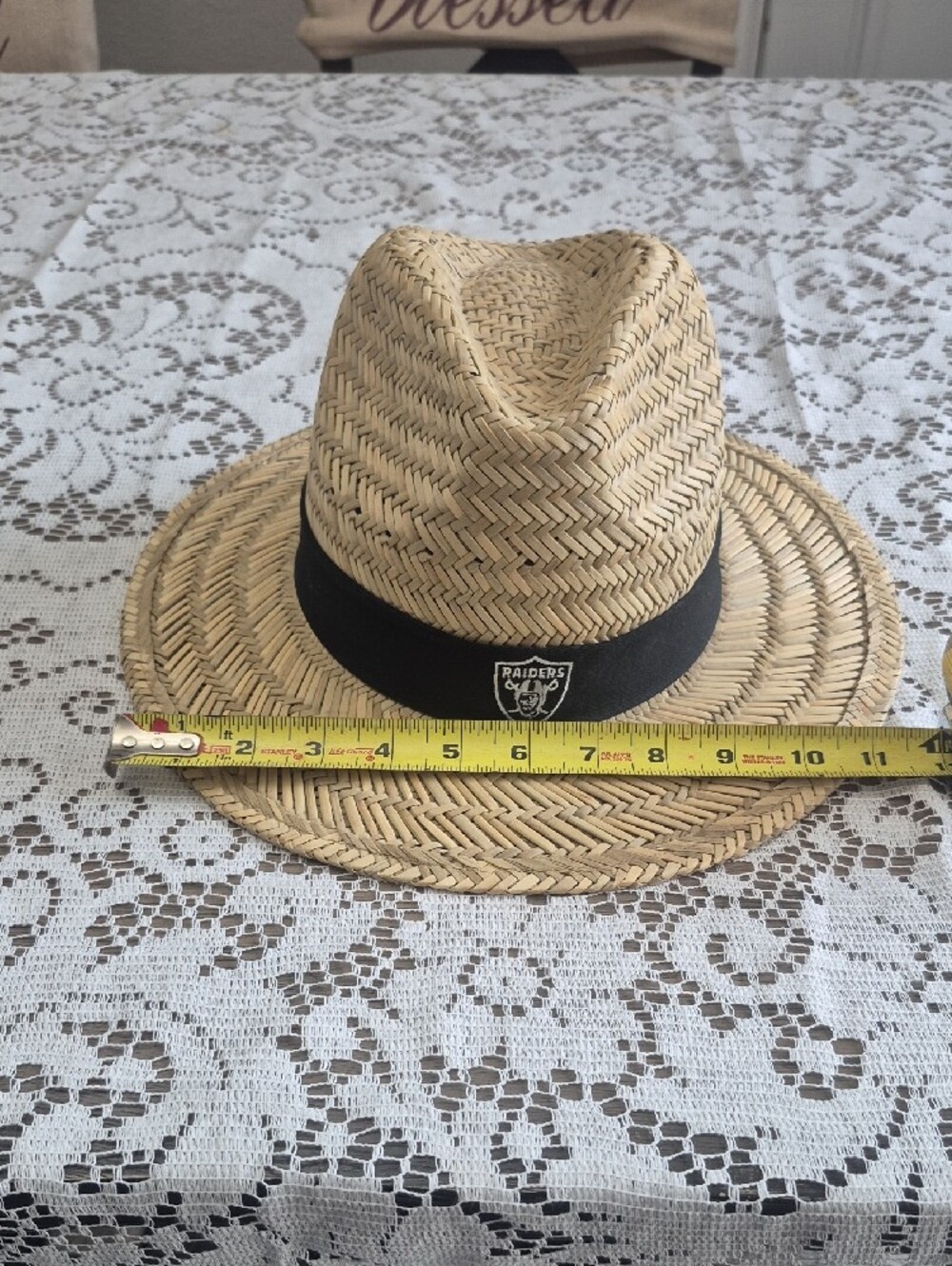 47 Brand Raiders Straw Fedora - Picture 8 of 11